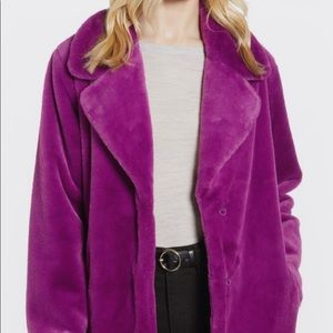 Faux Fur Coat